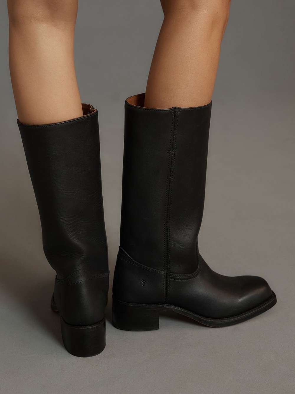 Frye NEW! Black Gatsby Leather 14L Campus Boot Size 7 - Picture 10 of 14